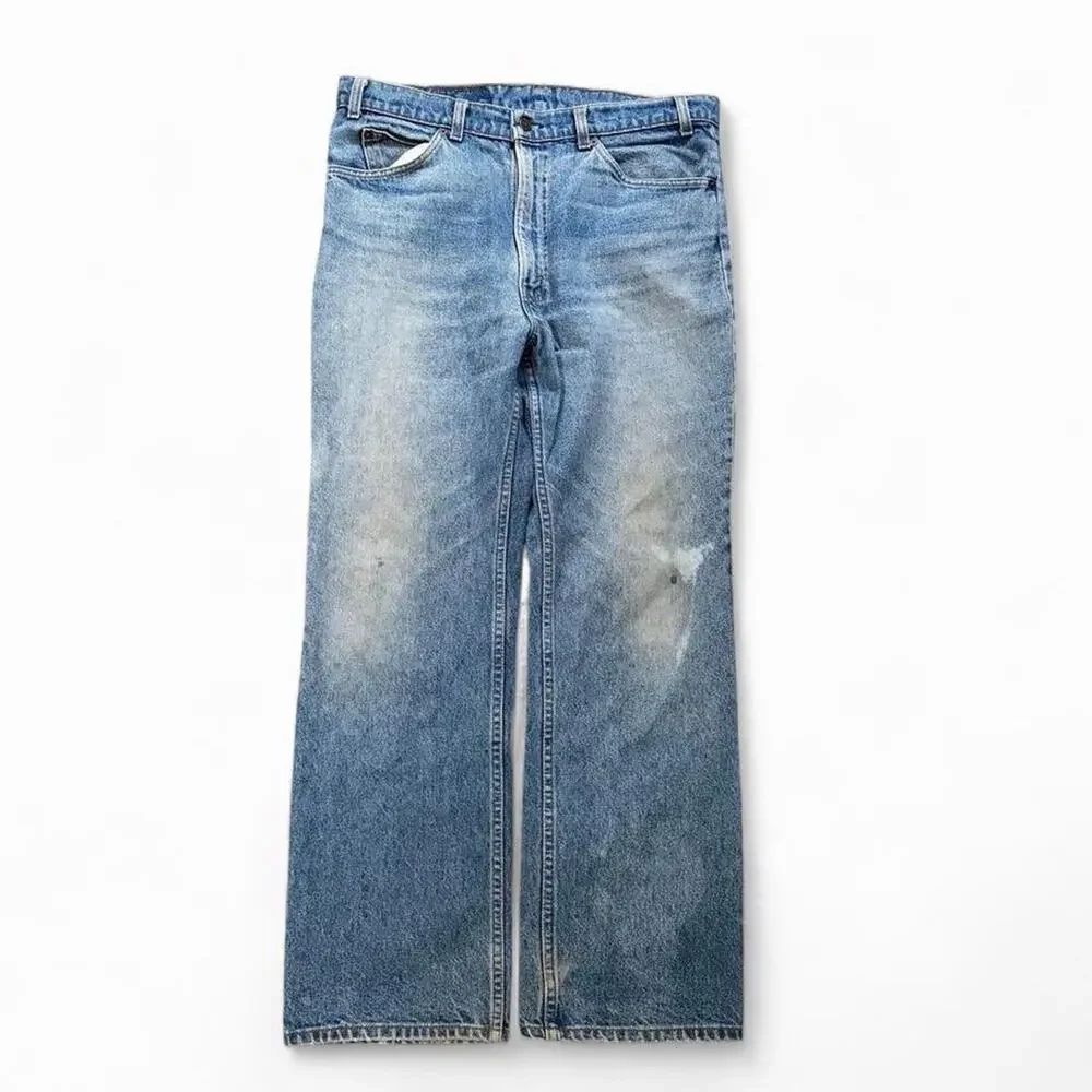 Vintage 80s Levi’s 517 Men’s 34x30 Bootcut Western Faded Cowboy Jeans